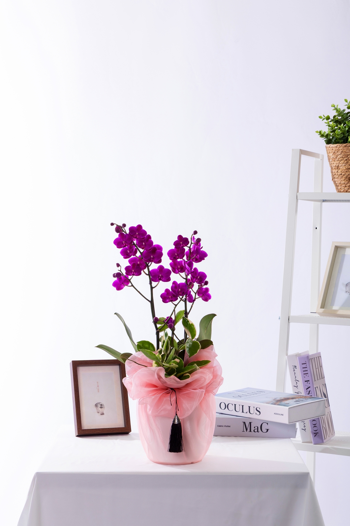 만천홍 테이블 보자기 No.1 (T_원형)